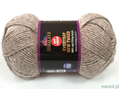 Włóczka Everyday New Tweed 75105 kolor beżowy melanż.jpg