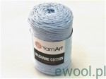 Sznurek  Macrame Cotton  760  kolor jasny niebieski