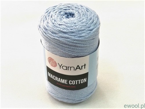 Sznurek Macrame Cotton  760 kolor jasny niebieski