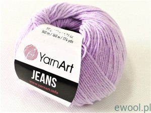 Włóczka Jeans YarnArt 89  kolor jasny fioletowy