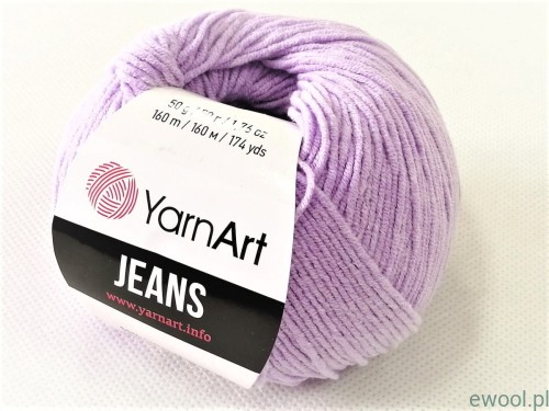 Włóczka Jeans YarnArt 89 kolor jasny fioletowy.jpg