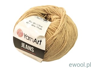 Włóczka Jeans YarnArt 87  kolor beżowy