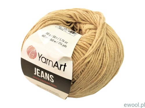 Włóczka Jeans YarnArt 87 kolor beżowy.jpg