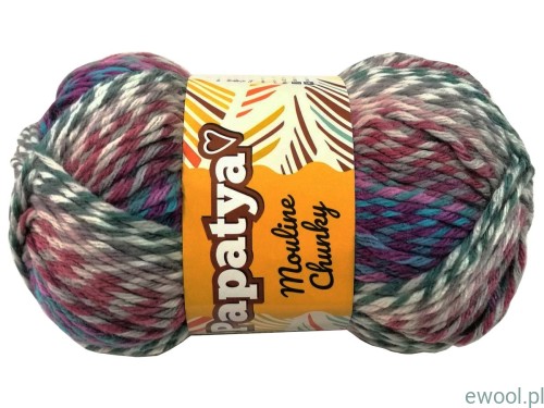 Włóczka Mouline Chunky Papatya kolor 6581