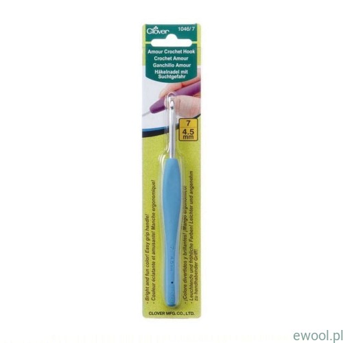 Szydełko aluminiowe Amour Clover 4,5mm