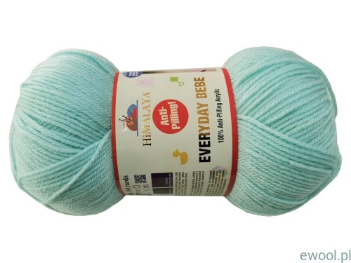 Włóczka Everyday Bebe Himalaya 70134 kolor jasny miętowy