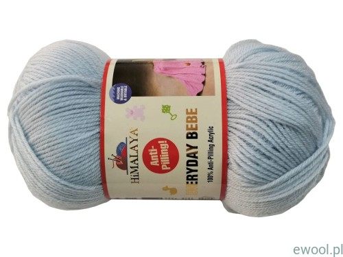 Włóczka Everyday Bebe Himalaya 70135 kolor jasny niebieski