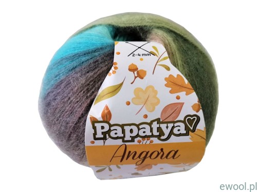 Włóczka Angora Papatya kolor 81