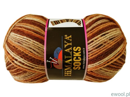 Włóczka skarpetkowa Socks 150-02 kolor melanż