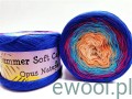 Włóczka na chusty Summer Soft Cake Opus kolor 50004