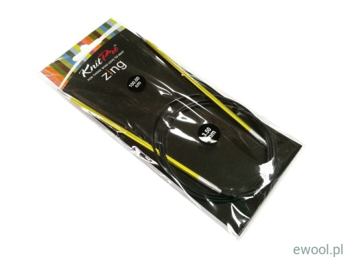 KnitPro Zing druty na żyłce 3.50mm/100