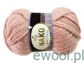 Włóczka Nako Sport Wool 10639 kolor blady różowy