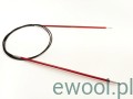 KnitPro Zing druty na żyłce 2.50mm/80cm
