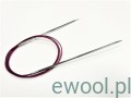 KnitPro Nova druty na żyłce 2.50mm/100cm