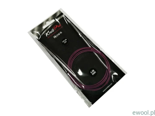 KnitPro Nova druty na żyłce 3.50mm/120cm