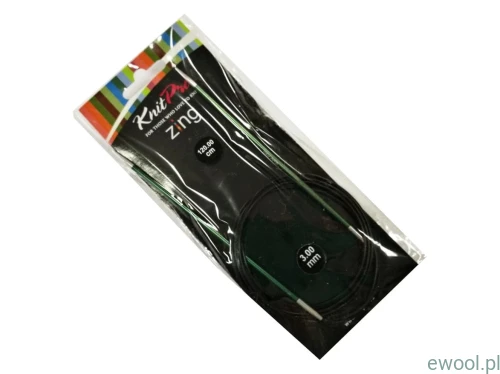 KnitPro Zing druty na żyłce 3.00mm/120cm