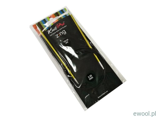 KnitPro Zing druty na żyłce 3.50mm/120cm