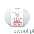 Włóczka Baby Cotton 3432 kolor biały