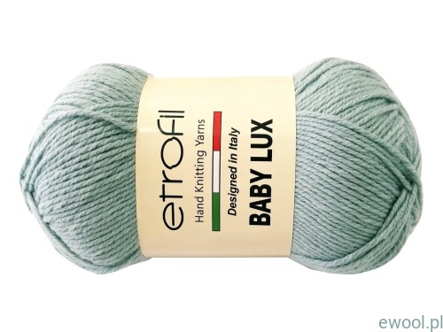 Włóczka Baby Lux 70441 kolor szaro-niebieski