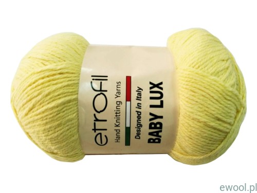 Włóczka Baby Lux 70252 kolor jasny żółty