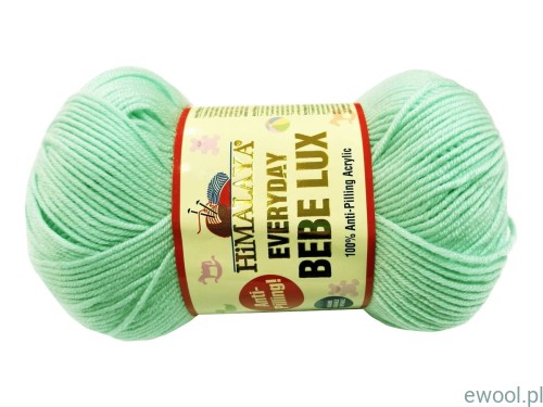 Włóczka Everyday Bebe Lux 70436 kolor jasny miętowy