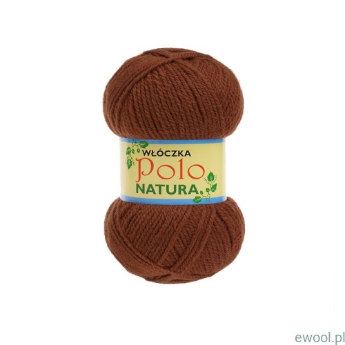 Włóczka Polo Opus Natura 84 kolor ciemny rudy