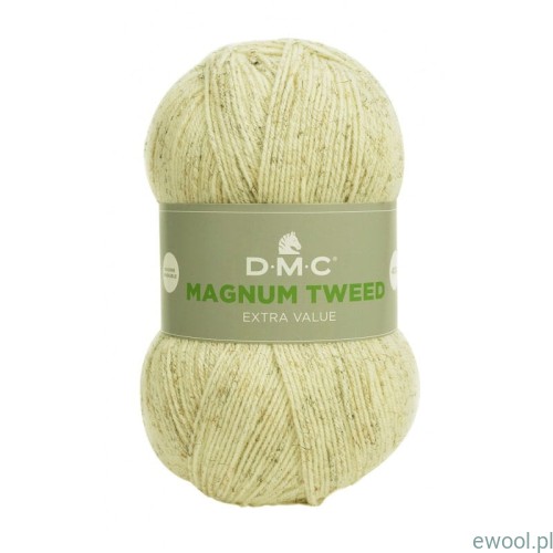 Włóczka Magnum Tweed 930 kolor kremowy 400g