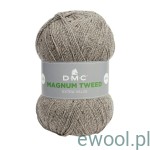 Włóczka Magnum Tweed 752  kolor  szaro-beżowy 400g