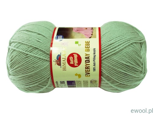 Włóczka Everyday Bebe Himalaya 70136 kolor jasny miętowy