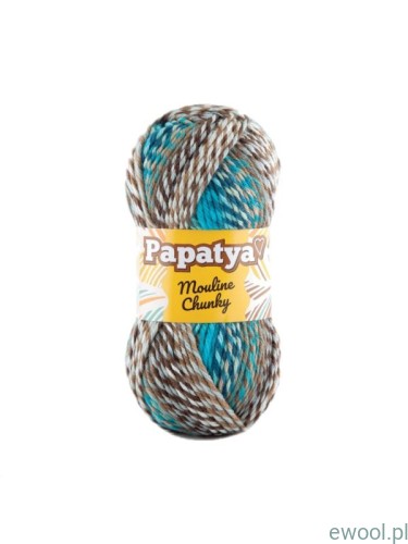 Włóczka Mouline Chunky Papatya kolor 5981