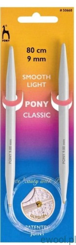 Pony druty teflonowe na żyłce 9mm/80cm
