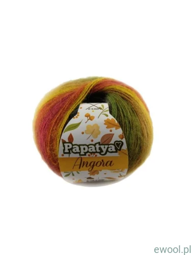 Włóczka Angora Papatya kolor 43