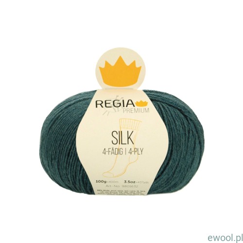 Włóczka Regia Premium Silk 00065 kolor morski