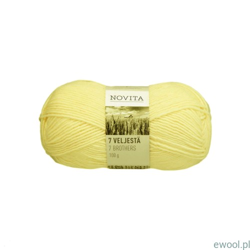 Włóczka 7 Veljesta  010
kolor kremowy