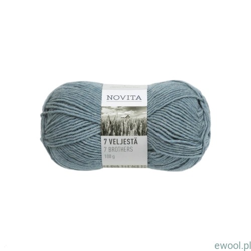 Włóczka 7 Veljesta 014 kolor jasny jeansowy