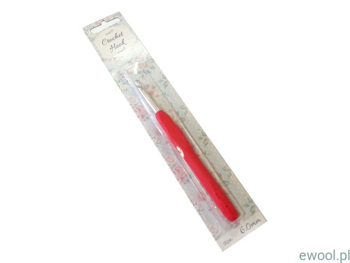 Szydełko z wyprofilowaną rączką rozm. 6,0mm