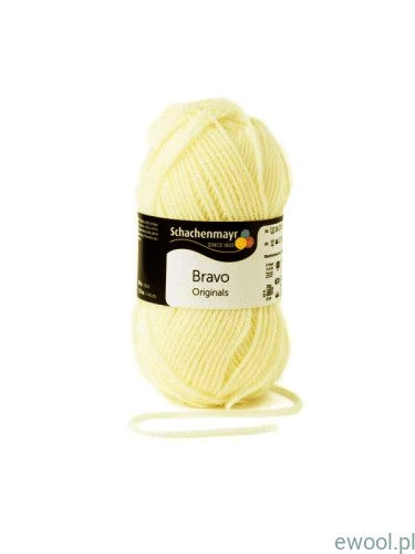 Włóczka Bravo 08200 kolor kremowy
