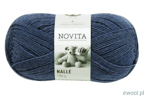 Włóczka Nalle Novita 160 kolor denim