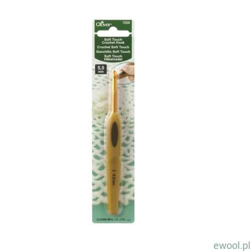 Szydełko aluminiowe Soft Touch Clover 5,5mm