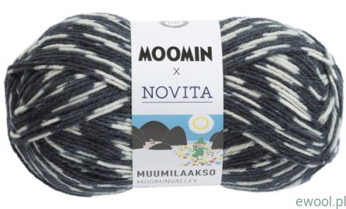 Włóczka Muumilaakso Novita 806 kolor Top Hat