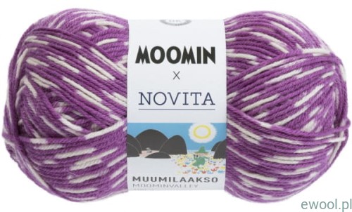 Włóczka Muumilaakso Novita 891 kolor Midwinter