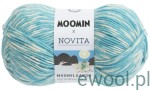 Włóczka Muumilaakso Novita  830 kolor Sea
