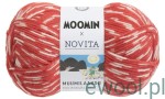 Włóczka Muumilaakso Novita  880 kolor Berry Juice
