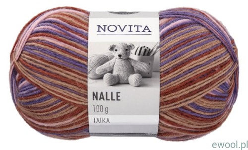 Włóczka Nalle Taika Novita 865 kolor Dried Flower