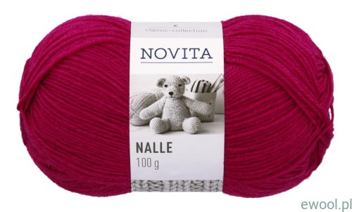 Włóczka Nalle Novita 780 kolor Carnation
