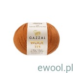 Włóczka Wool 115   kolor miodowy   3311