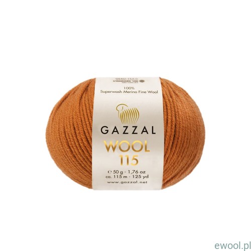 Włóczka Wool 155 kolor miodowy 3311