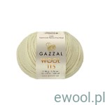 Włóczka Wool 115  kolor ecru 3301