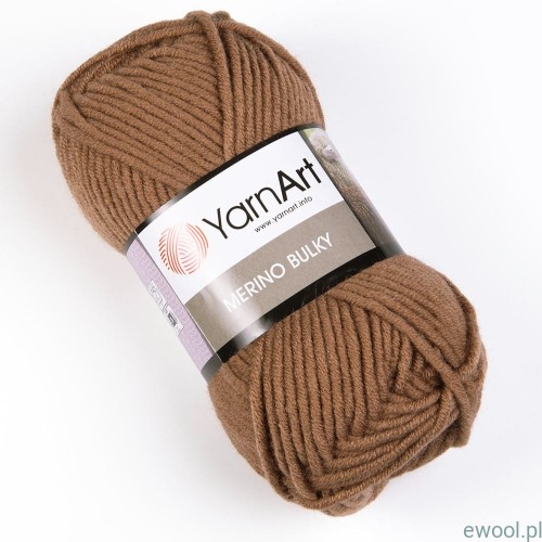 Włóczka Merino Bulky 514 kolor Cappucino
