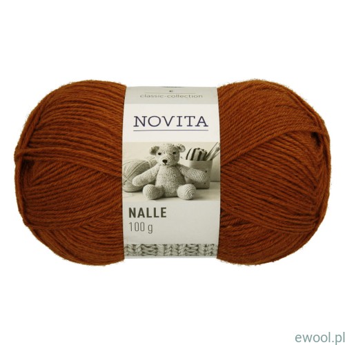 Włóczka Nalle Novita 663 kolor Bolete